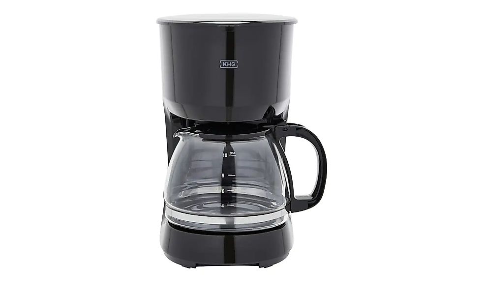 KHG Kaffeautomat  KA-128S ¦ schwarz ¦ Kunststoff,Glas,Metall ¦ Maße (cm): B günstig online kaufen