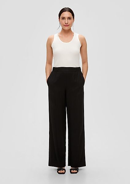 s.Oliver Chinos Hose Wide Leg-Hose aus günstig online kaufen
