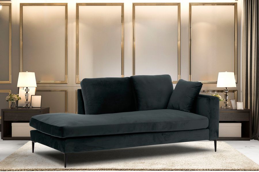 Leonique Recamiere "Cozy Chaiselongue, Maße B/T/H: 195/97/80 cm" mit losen günstig online kaufen