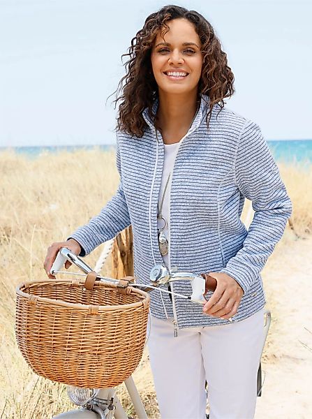 Casual Looks Fleecejacke günstig online kaufen