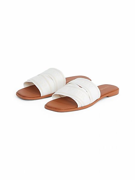 Tommy Hilfiger Pantolette "TOMMY HILFIGER WEBBING MULE", Blockabsatz, Somme günstig online kaufen