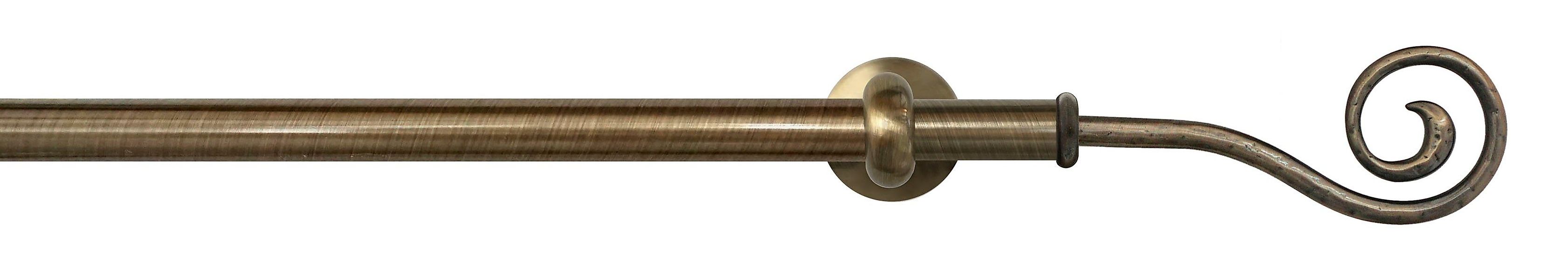 GARESA Gardinenstange "ESPERANCA" Ø 16 mm 2 läufig-läufig Wunschmaßlänge ru günstig online kaufen