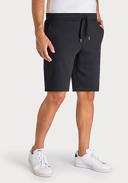John Devin Sweatshorts "- kurze Hose aus innen angerauter Sweatware" mit br günstig online kaufen