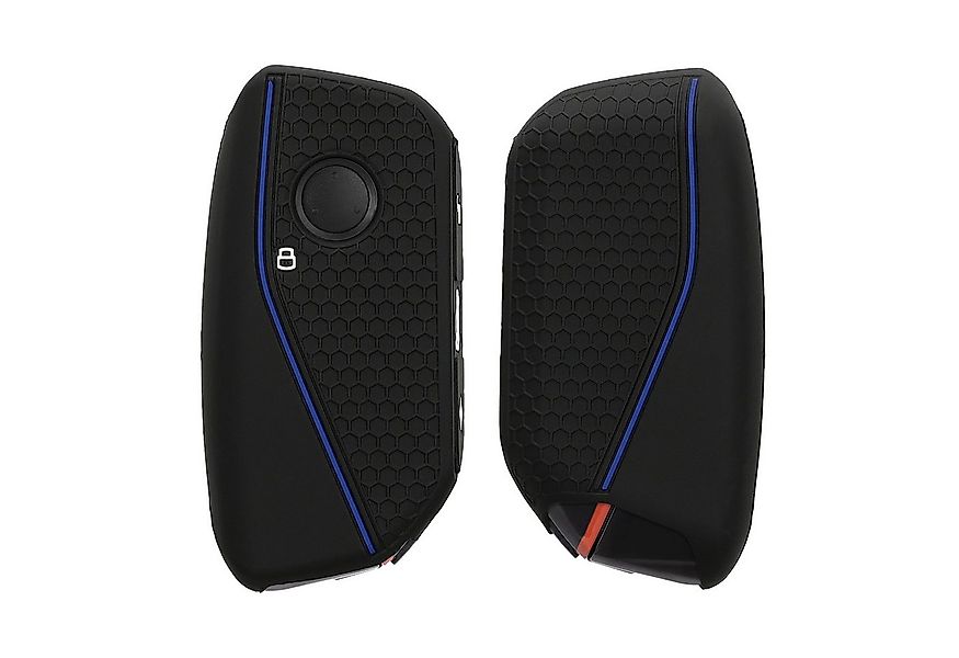 kwmobile Schlüsseltasche Autoschlüssel Silikon Hülle für BMW 4-Tasten X7 X1 günstig online kaufen