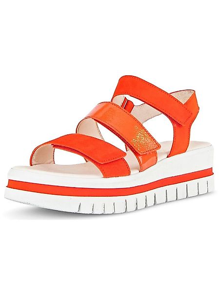 Gabor Sandalen Veloursleder/Textil Keilsandalette günstig online kaufen