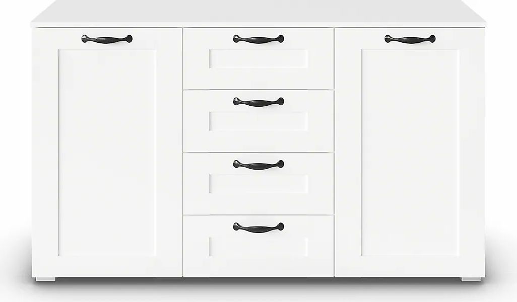 rauch Kombikommode "Cottage by Aditio", in skandinavischem Landhausstil, 4 günstig online kaufen