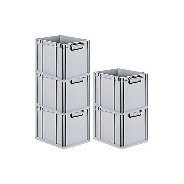 PROREGAL SparSet 5x Eurobox Nextgen Color HxBxT 32x30x40cm 30 Liter Griffe günstig online kaufen