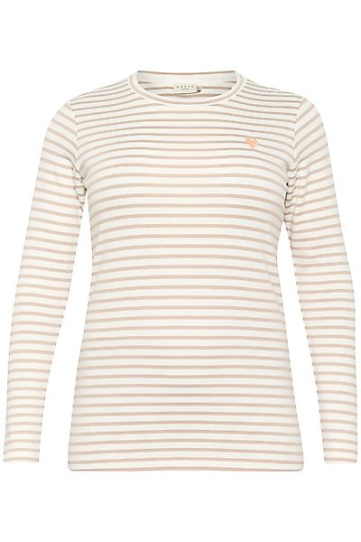 KAFFE Curve Langarmbluse Langarm-Shirt KClia Große günstig online kaufen