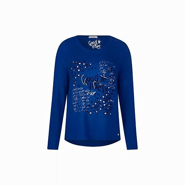 Cecil Longpullover blau normal (1-tlg) günstig online kaufen