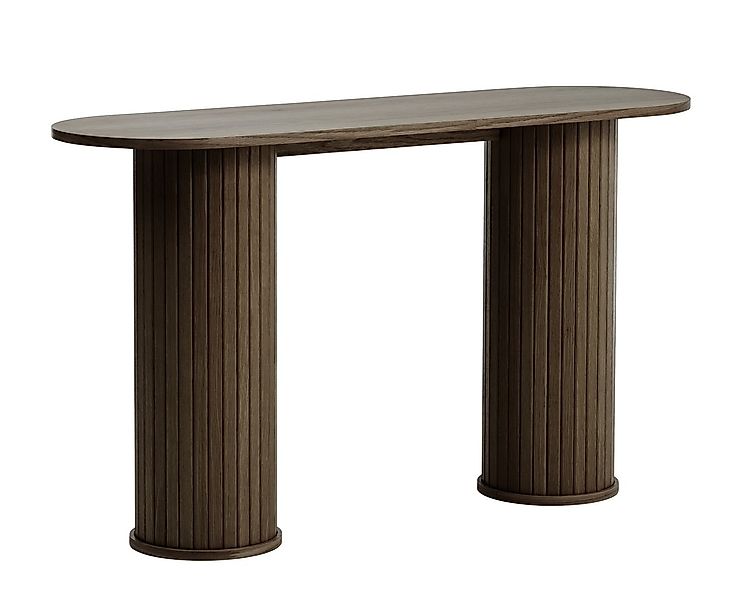 freiraum Konsolentisch NOLA, in Eiche Smoked, MDF furniert - 130x75x40cm (B günstig online kaufen
