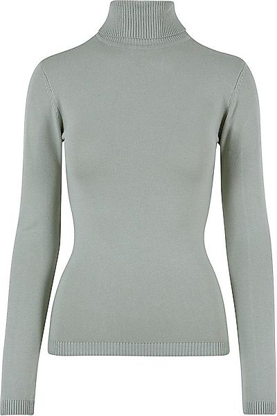 URBAN CLASSICS Rundhalspullover Ladies Knitted Turtleneck günstig online kaufen