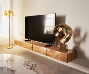 DELIFE Lowboard New, Live-Edge Akazie Natur günstig online kaufen