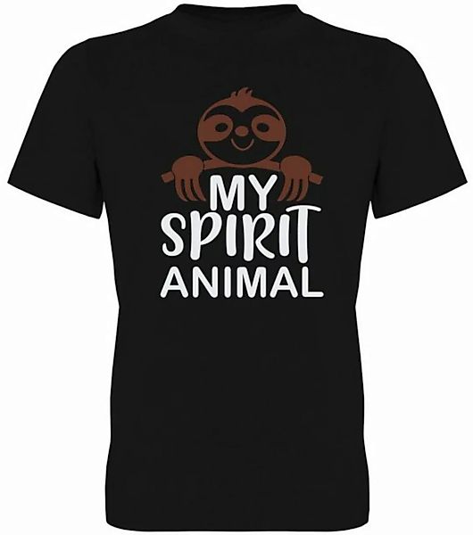 G-graphics T-Shirt Faultier – My spirit animal Herren T-Shirt, mit trendige günstig online kaufen