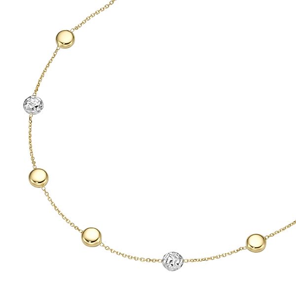 Luigi Merano Goldkette "Ankerkette mit linsenförmige Zwischenteilen, Gold 5 günstig online kaufen