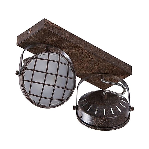 Lindby Strahler Tamin 9621513 Vintage Industriell in Braun aus Metall 2-fla günstig online kaufen
