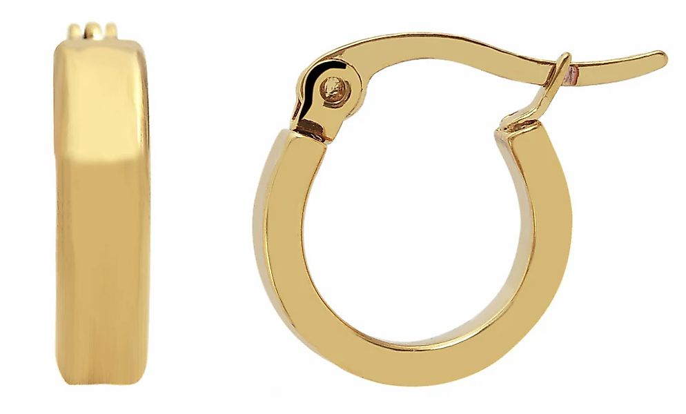 Adelia´s Paar Creolen "Damen Ohrringe – Creole aus Edelstahl" Perfekt zum V günstig online kaufen