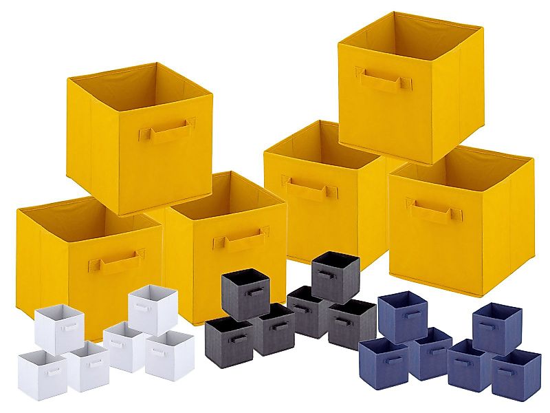 Amagohome Aufbewahrungsbox Aufbewahrungsboxen 26x26x26 cm faltbar günstig online kaufen