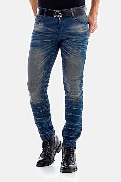 Cipo & Baxx 5-Pocket-Jeans Jeans mit schöner Waschung, CD492 günstig online kaufen