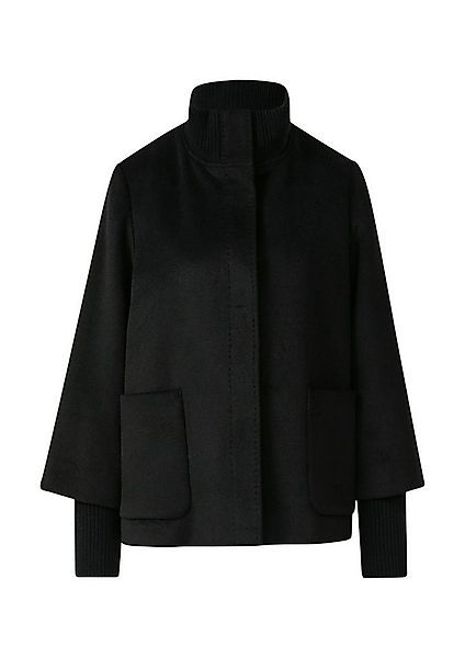 s.Oliver BLACK LABEL Wolljacke – Jacke mit Stehkragen günstig online kaufen