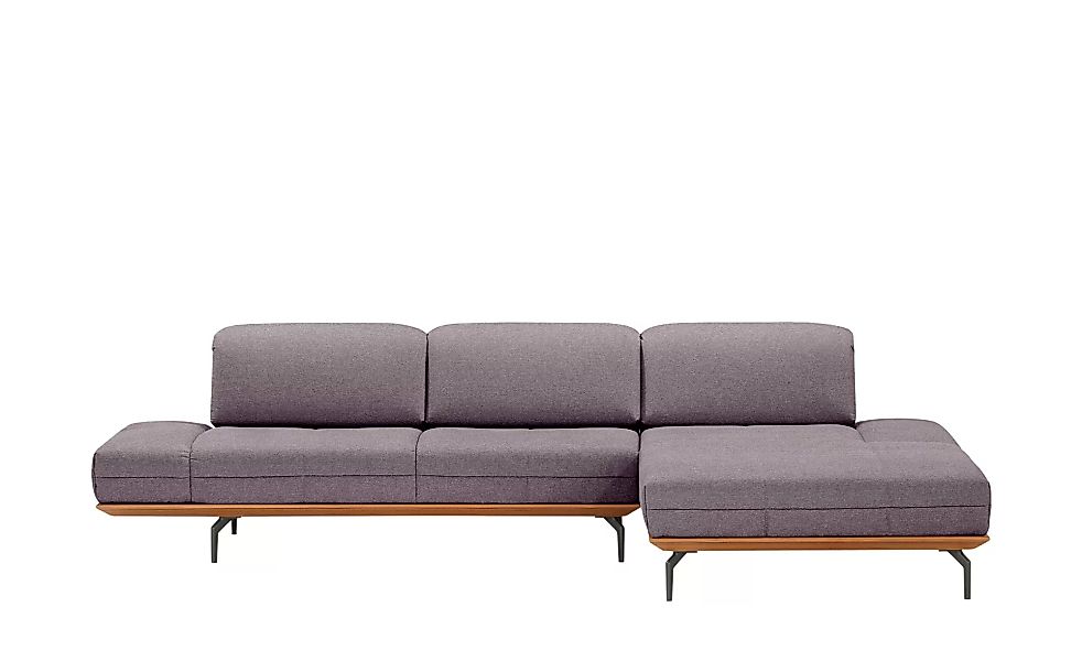 hülsta Sofa Ecksofa  HS 420 - lila/violett - 313 cm - 170 cm - Polstermöbel günstig online kaufen