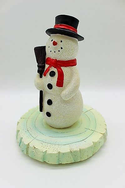 Luna24 simply great ideas... Gartenfigur LED Teichdeko Schneemann, Gartende günstig online kaufen