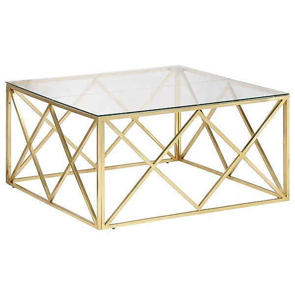 vidaXL Couchtisch Couchtisch Golden Edelstahl und günstig online kaufen