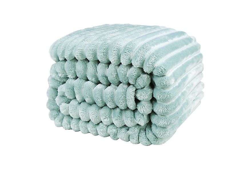 Wohndecke MT08, KEAYOO, Fleecedecke Warm Sofadecke 150x200cm Warm und Weich günstig online kaufen