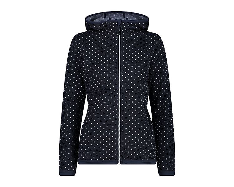 CMP Strickfleecejacke WOMAN JACKET FIX HOOD wärmend, Übergangsjacke günstig online kaufen