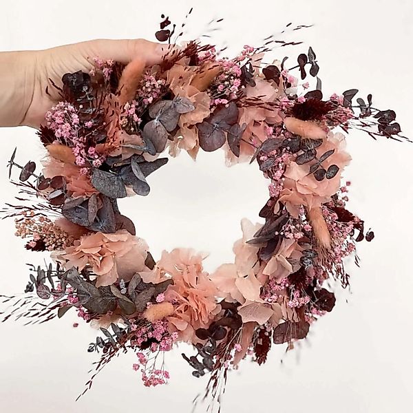 Lykke&You Adventskranz Trockenblumen für Kerzentablett T günstig online kaufen