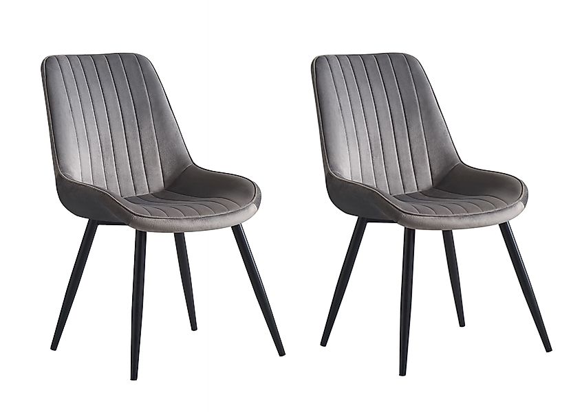 YOZI Esszimmerstuhl 2er Esszimmer Stühle Polsterstuhl günstig online kaufen