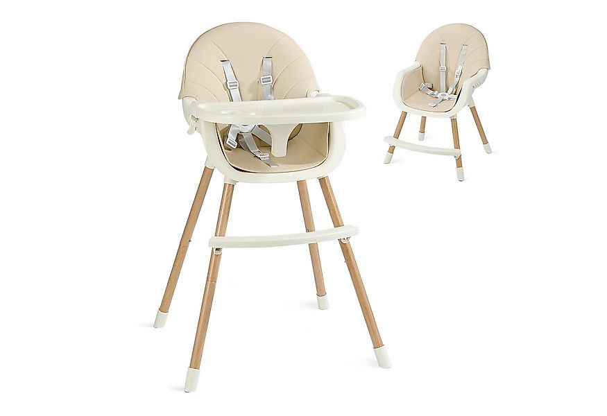 OUNUO Kinderstuhl Baby 2 in 1 Kindersitz Multfunktional Kinderstuhl günstig online kaufen