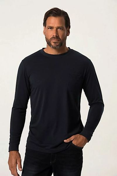 JP1880 T-Shirt Langarmshirt QuickDry Rundhals Brusttasche günstig online kaufen