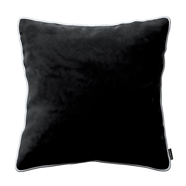 Kissenhülle Laura, schwarz, 60 x 60 cm, Velvet (704-17) günstig online kaufen