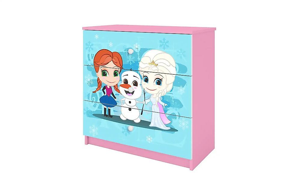 Kommode  Eiskönigin ¦ rosa/pink ¦ Maße (cm): B: 81 H: 80,5 Kommoden & Sideb günstig online kaufen