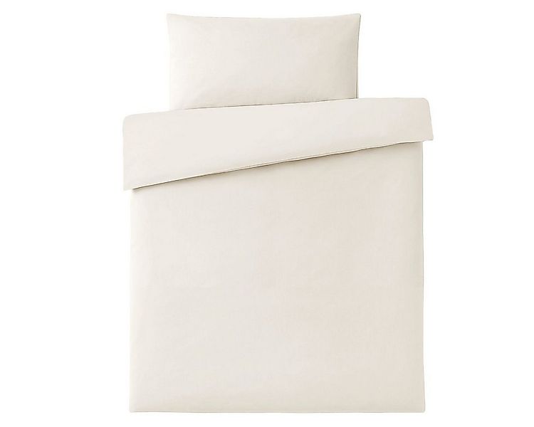 Makian Bettwäsche Uni - Beige, Baumwolle, Kinderbettwäsche Set 100x135 cm / günstig online kaufen