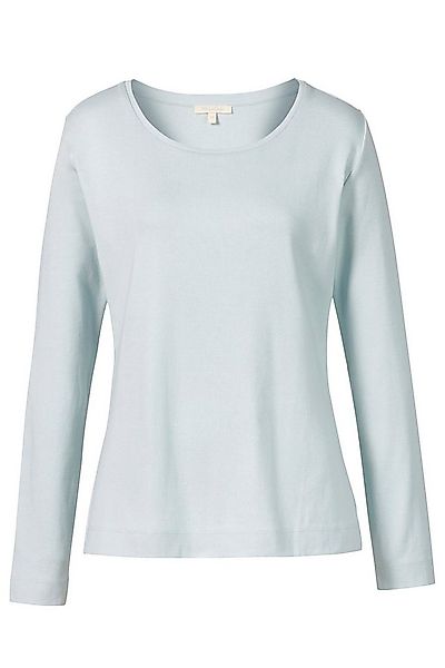 Himalaya Clothing Langarmshirt Basic Damen Shirt langarm "Alma" aus Feinrip günstig online kaufen
