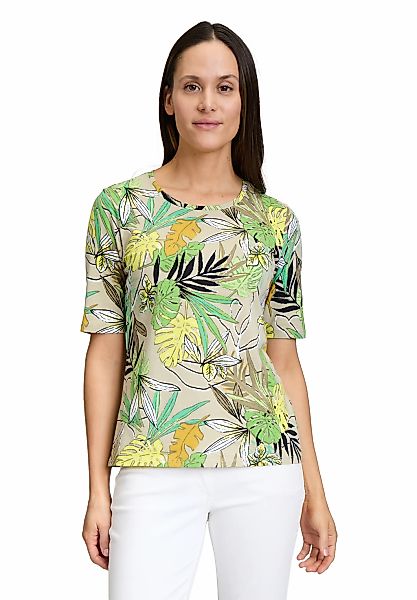 Betty Barclay Kurzarmshirt "Betty Barclay Damen Basic Shirt mit Blumenprint günstig online kaufen