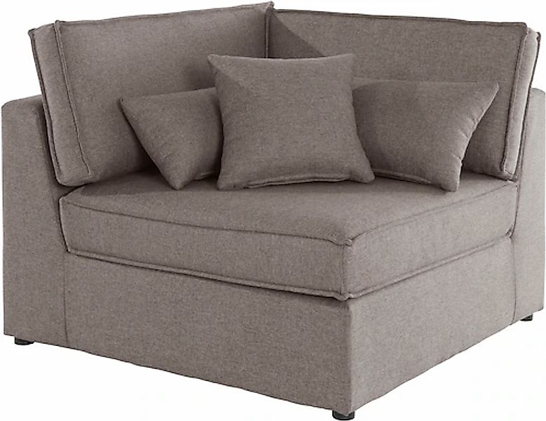 OTTO home Sofa-Eckelement »Florid« Teil eines Modulsofas, fester Sitzkomfor günstig online kaufen