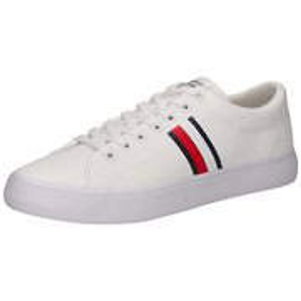 Tommy Hilfiger TH Vulk Low Core Stripes Herren weiß günstig online kaufen