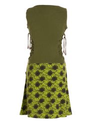 Vishes Minikleid Damen Sommerkleid armlos-es Blumen-Kleid günstig online kaufen