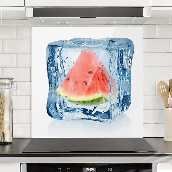 Spritzschutz Melone im Eiswürfel günstig online kaufen