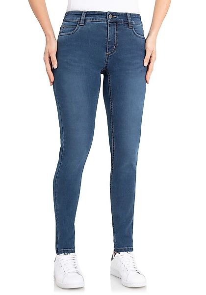 wonderjeans Skinny-fit-Jeans "High Waist", Schmaler Skinny-Fit in hochelast günstig online kaufen