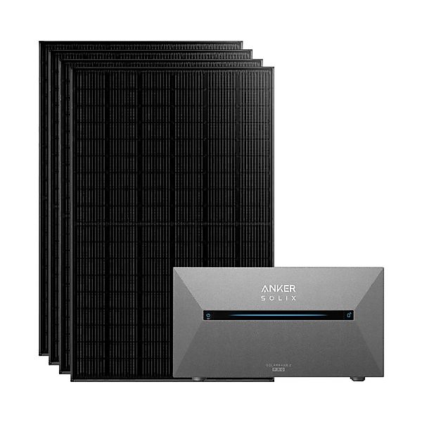 Anker Solix Balkonkraftwerk 1800W Mit Solarbank 2 E1600 Speicher 2400W All- günstig online kaufen
