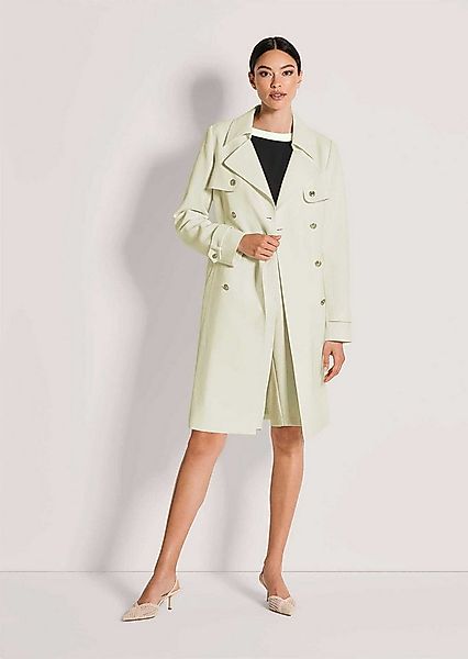 MADELEINE Trenchcoat Eleganter Zweireiher mit breitem Reverskragen Zeitlose günstig online kaufen