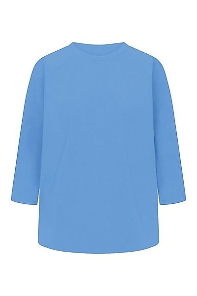 Raffaello Rossi Rundhalsshirt Grazia Azur günstig online kaufen