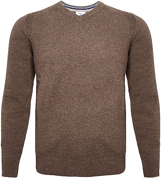 R2 Pullover Merino Wool Taupe - Größe L günstig online kaufen