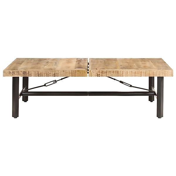 vidaXL Couchtisch 142x90x42 cm Massivholz Mango günstig online kaufen