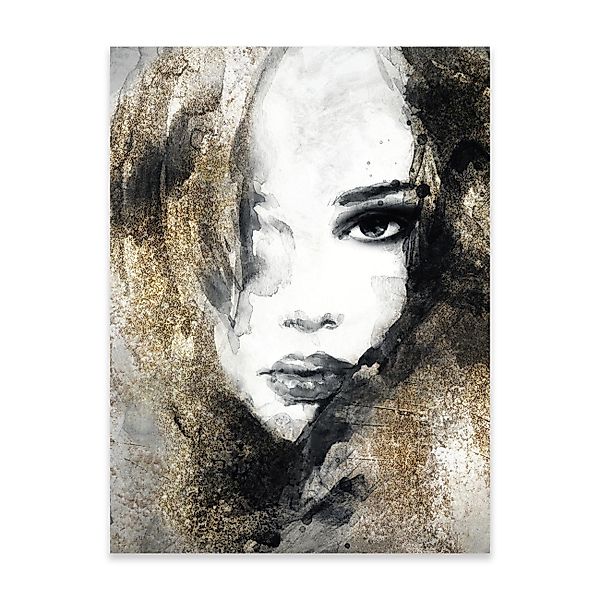 Wallarena Poster Frau Abstrakt Wohnzimmer Schlafzimmer günstig online kaufen