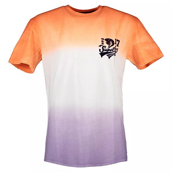 Superdry Tonal Dip Dye Kurzarm T-shirt XS Optic günstig online kaufen