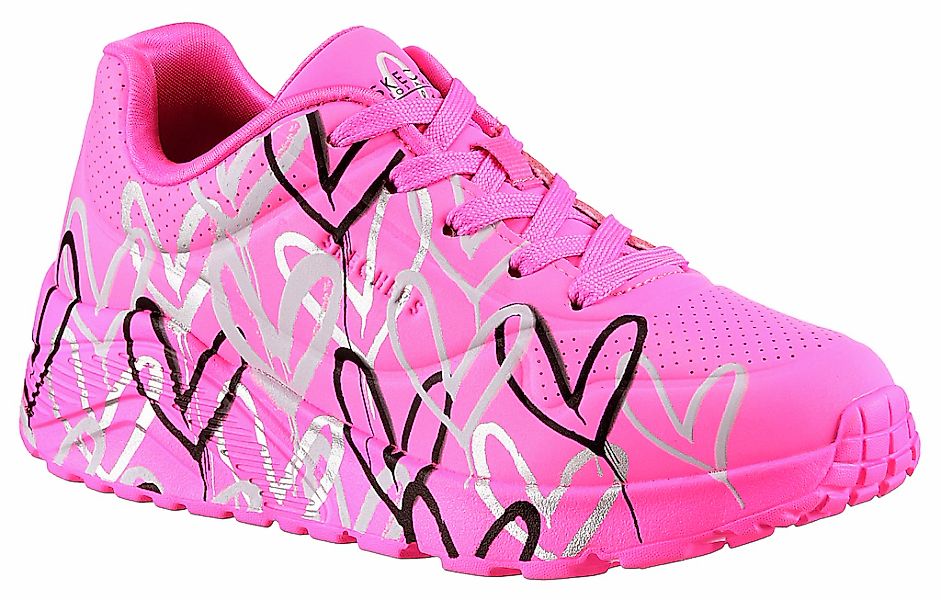 Skechers Sneaker "UNO LITE-METALLIC LOVE", Keil,-Schnürschuh, Skech-Air Fun günstig online kaufen